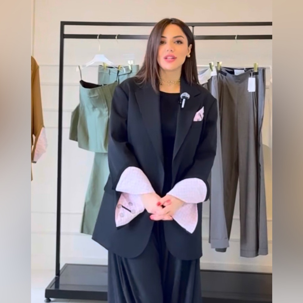 Nackiye Vice Black Blazer NWOT